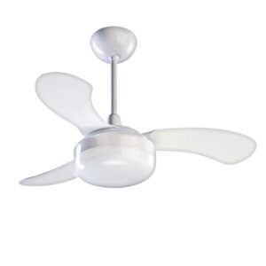 Ventilador de Teto Petit 2 Lâmpadas Controle Parede Ventisol