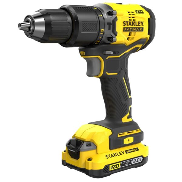 Furadeira Parafusadeira de Impacto 1/2″ 20V com 2 Baterias Stanley