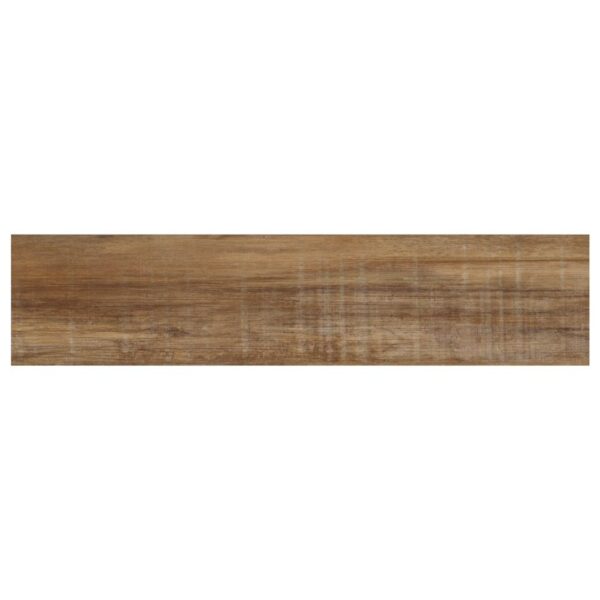 Piso Kiri Retificado Acetinado Marrom 25x110cm 1,92m2