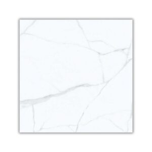 Piso Statuário Retificado Polido Branco 60x60cm 2,48m2