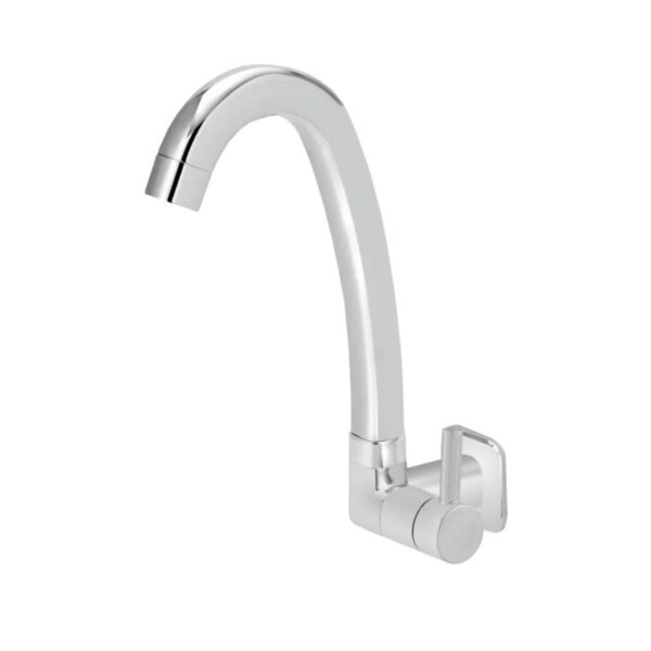 Torneira para Cozinha Parede 1/4V Bica Alta ABS Cromado 2260 C60