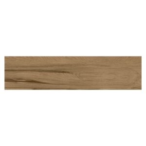 Porcelanato Soft Wood Retificado Acetinado Marrom 26x106cm 2,00m2