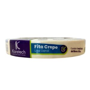 Fita Crepe Branca Uso Geral Koretech