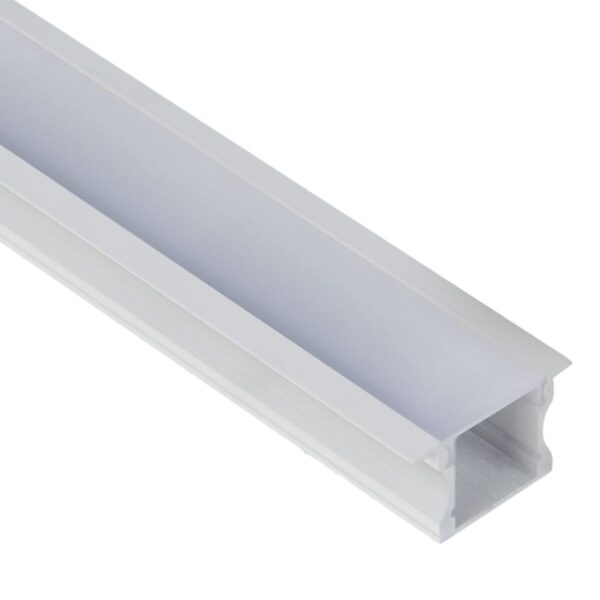 Perfil de Sobrepor 15mm em Alumínio Fita de LED com 3 Metros Itamonte