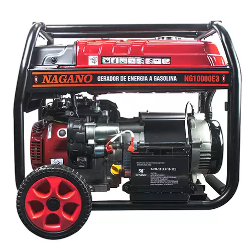 Gerador a Gasolina 9 KVA 4T 60HZ Partida Elétrica 110/220 V Motor 16HP – NG10000E3