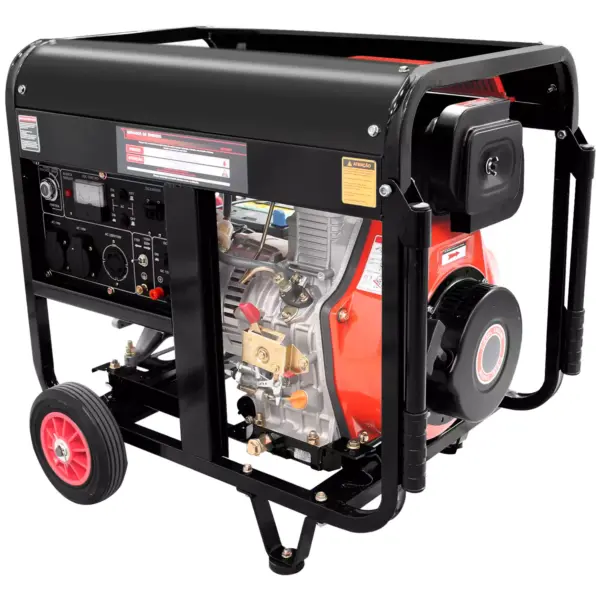 Gerador de Energia a Diesel 9kva Monofásico 110v/220v Partida Elétrica