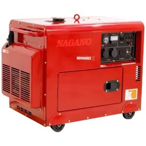 Gerador de Energia a Diesel Silenciado Monofasico 8kva 110-220v Partida Elétrica 60hz – ND9000ES