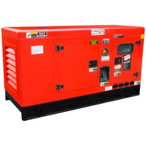 Gerador de Energia a Diesel 33kva Monofásico 110-220v Silenciado com QTA