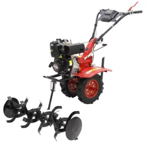 Micro Trator Motocultivador 5hp 247cc Diesel com Enxada Rotativa – NMDG05M