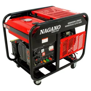 Gerador a Diesel 11kva Monofásico 110/220v Partida Elétrica Refrigerado a Ar – NNGD13EA