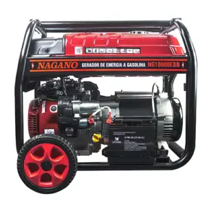 Gerador a Gasolina 9 KVA 60HZ Partida Elétrica 220/380 V Motor 16HP 192FB – NG10000E3D
