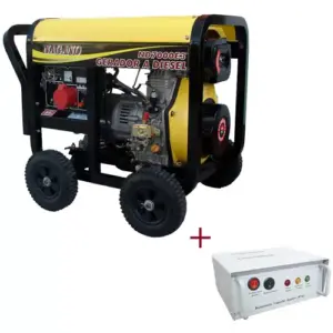 Gerador de Energia a Diesel, 110/220v, 6 kva, Partida elétrica – QTA incluso – ND7000E3QTA