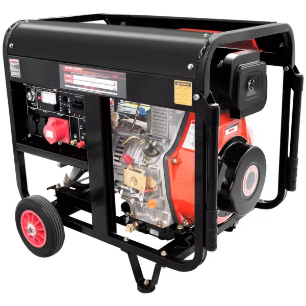 Gerador de Energia a Diesel 7kva Trifásico 220v/380v Partida Elétrica