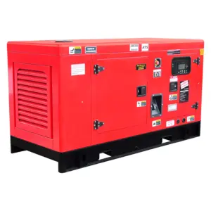 Gerador de Energia a Diesel 33kva Trifásico 220v Silenciado com QTA