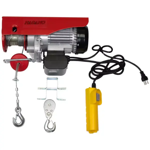 Guincho Talha Elétrica 500w Capacidade de 100 a 200 kg Elevação 12m 110v – TE200