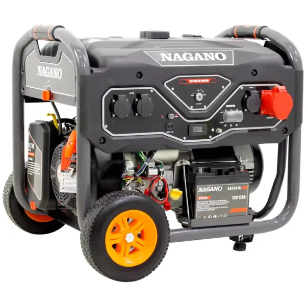 Gerador de Energia Gasolina 9kva Trifásico 110-220v 60hz – NG10000E3