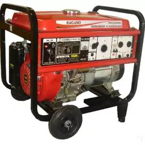 Gerador de Energia a Gasolina, 4 tempos, Trifásico 110/220v, 6 kva, Partida elétrica – NG6000E3