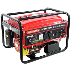 Gerador de Energia a Gasolina 3,6kva Monofásico 110v/220v Partida Elétrica 4 Tempos