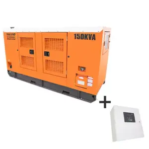 Gerador de Energia a Diesel Trifásico partida elétrica cabinado Silenciado 150 kva c/ QTA Nagano – ND150000ES3QTA