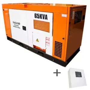 Gerador de Energia a Diesel Trifásico 65 kva com QTA Nagano incluso – ND65000ES3QTA