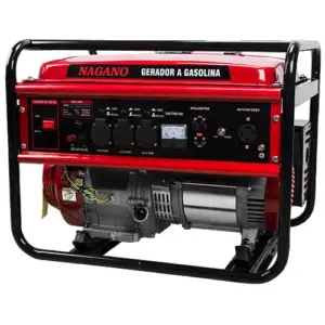 Gerador de Energia a Gasolina 6 KVA Monofásico Partida Manual – NG6100M