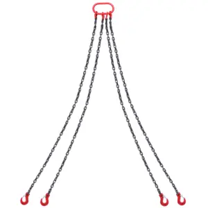 Linga de Corrente 4 Pernas 6mm 3mt 2,3 Ton