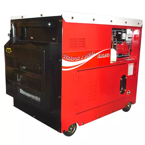 Gerador de Energia a Diesel Monofásico Silenciado cabinado 6.0 kva partida elétrica 110/220v – ND7000ES