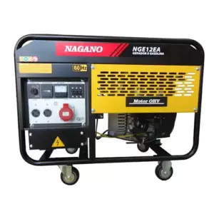 Gerador de Energia a Gasolina, Monofásico 110/220v, 10.5 kva, Refrigerado à ar – NGE12EA