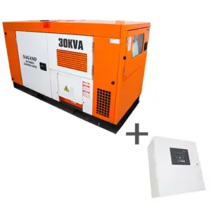 Gerador de Energia a Diesel Trifásico 30 kva com QTA Nagano incluso – ND30000ES3QTA