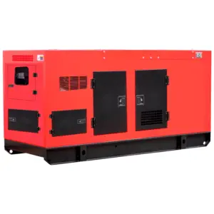 Gerador de energia Diesel 220 Kva Trifásico Silenciado Partida Elétrica com QTA