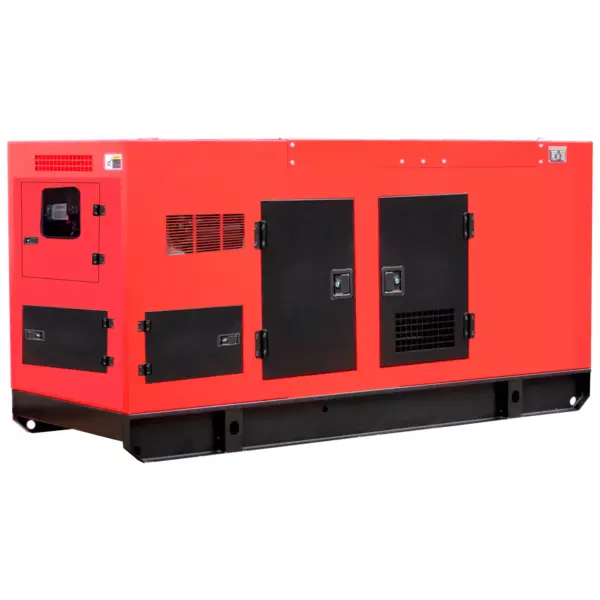 Gerador de energia Diesel 220 Kva Trifásico Silenciado Partida Elétrica com QTA