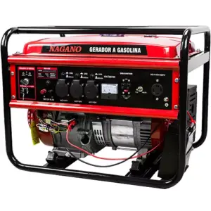 Gerador de Energia a Gasolina 4,4 KVA Monofásico Partida Elétrica – NG4100E