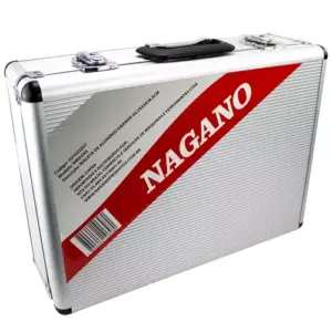 Maleta Organizadora de Ferramentas Padrão Alumínio Grande 45x33x14,5 – NMAG45