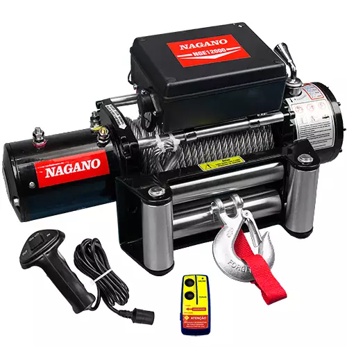 Guincho Elétrico 12V 12000LBS 5440 Kg – NGE12000