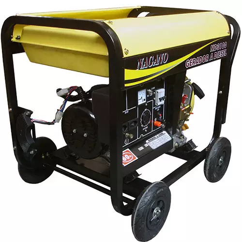 Gerador de Energia a Diesel Monofásico 3 kva partida manual – ND3100 110v/220v