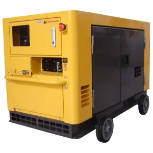 Gerador a Diesel Monofásico 15kVA Partida Elétrica Silenciado 220v – ND16STA