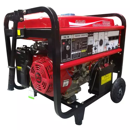 Gerador de Energia a Gasolina 4 tempos Trifásico 8 kva partida elétrica 220/380v – NG8000E3D
