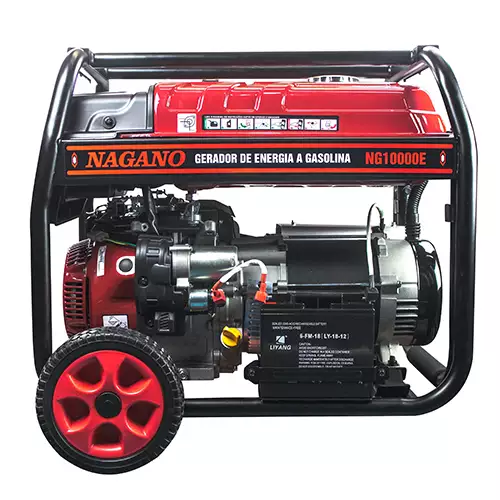 Gerador a Gasolina Monofásico 9 KVA 4t 60hz Partida Elétrica 110/220 v Motor 16hp 192fb – NG10000E