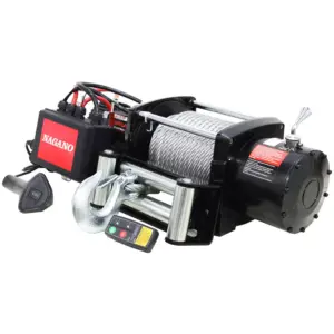 Guincho Elétrico 22000LB 9979 KG 12v para Quadriciclo Jipe Troller