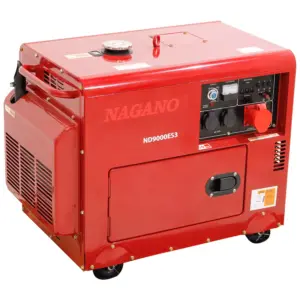 Gerador de Energia a Diesel Silenciado Trifásico 8kva 110-220v Partida Elétrica 60hz – ND9000ES3