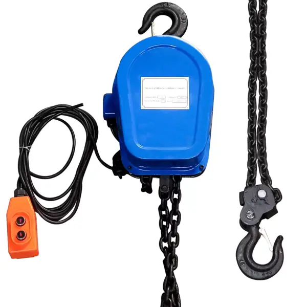 Talha Elétrica de Corrente 2 Ton x 5 Metros – Trifásico