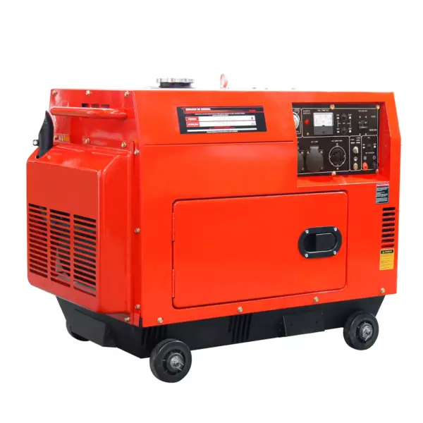 Gerador de Energia a Diesel 8kva Monofásico 110v/220v Partida Elétrica Silenciado