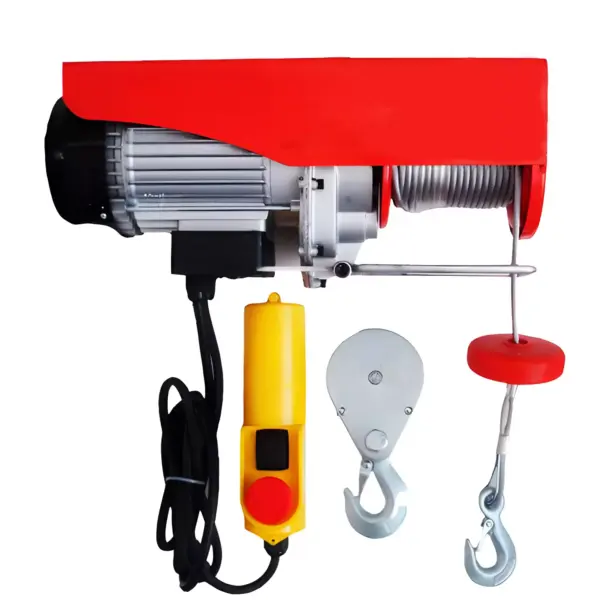 Mini Talha Elétrica 6 a 12 Metros 400 a 800kg 1450w