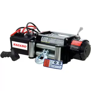 Guincho Elétrico 16000LB 7257 KG 12v para Quadriciclo Jipe Troller