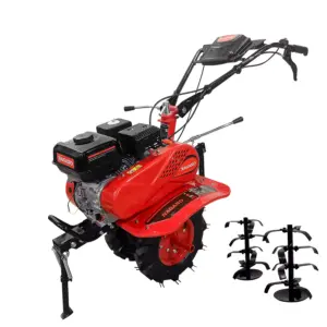 Microtrator Motocultivador 7hp 208cc Gasolina com Enxada Rotativa