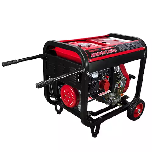 Gerador de Energia a Diesel, 8 KVA, Trifásico 110/220v Partida Elétrica – ND8000E3