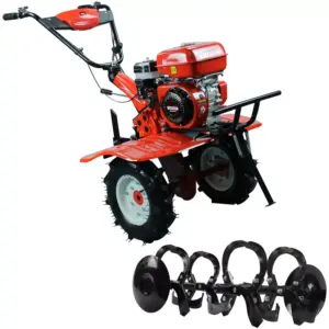 Microtrator Motocultivador Monocilíndrico a Gasolina 7HP 4 Tempos OHV Refrigerado a Ar 212cc Tipo Tobata – NMCG780