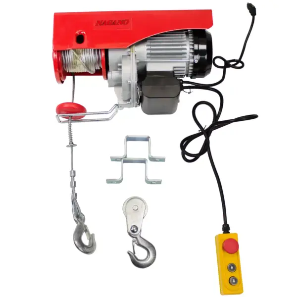 Guincho Talha Elétrica 1300w de 500 a 1000 Kg Elevação 12m – 110v- TE1000