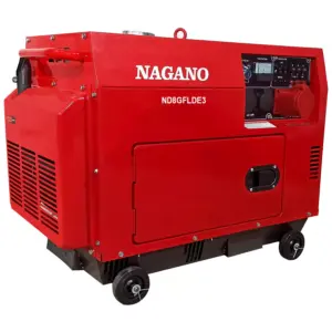 Gerador de Energia 10kva Diesel Partida Elétrica 110/220v Silenciado 14hp Trifásico