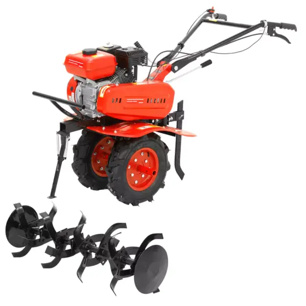 Micro Trator Motocultivador 7hp 196cc Gasolina com Enxada Rotativa – NMCG07M